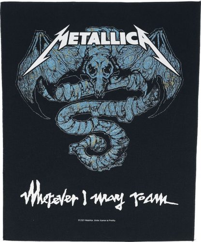 Metallica Wherever I May Roam nášivka na záda vícebarevný