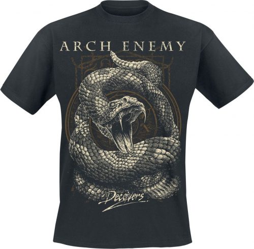 Arch Enemy Deceivers Snake Tričko černá