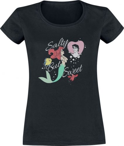 Ariel - Malá mořská víla Salty But Sweet Dámské tričko černá