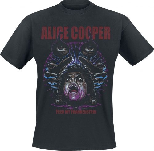 Alice Cooper Feed My Frankenstein Tričko černá