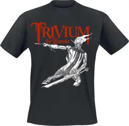 Trivium The Crusade Remix Tričko černá