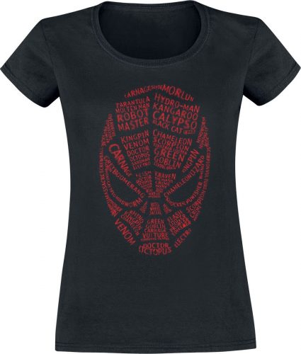Spider-Man Words Dámské tričko černá