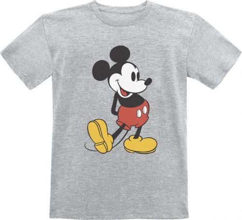 Mickey & Minnie Mouse Kids - Happy! detské tricko šedá