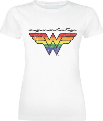 Wonder Woman Rainbow Dámské tričko bílá