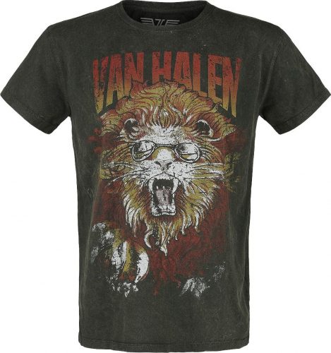 Van Halen Lion Marlite Tričko černá