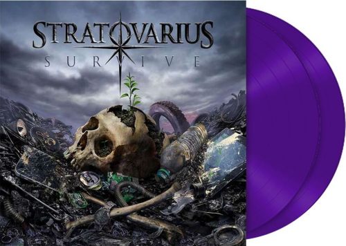 Stratovarius Survive 2-LP fialová