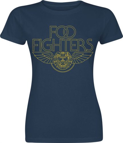 Foo Fighters Tiger Wings Dámské tričko námořnická modrá