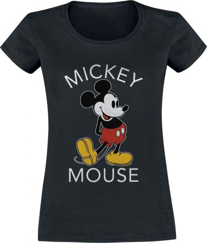 Mickey & Minnie Mouse Classic Mickey Dámské tričko černá
