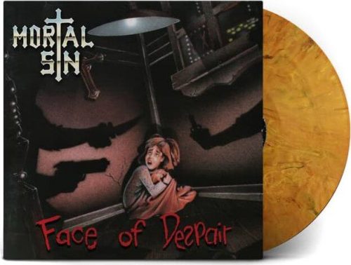 Mortal Sin Face of despair LP barevný