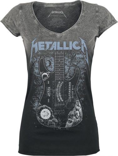Metallica Ouija Guitar Dámské tričko cerná/šedá