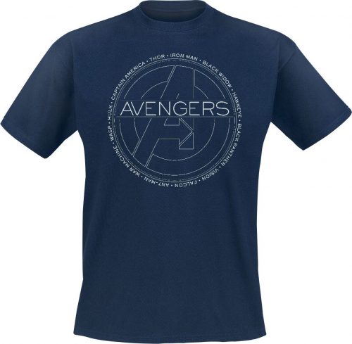 Avengers The Avengers Tričko modrá