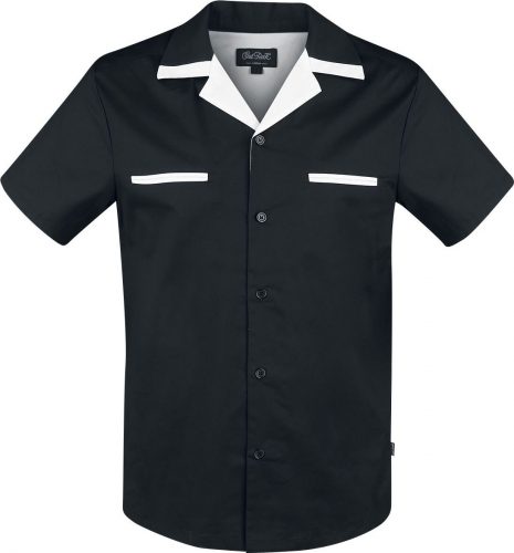 Chet Rock Bowlingová košile Donnie Košile černá