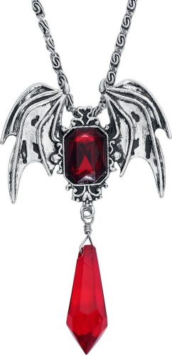 Gothicana by EMP Bat Wings Náhrdelník - řetízek stríbrná