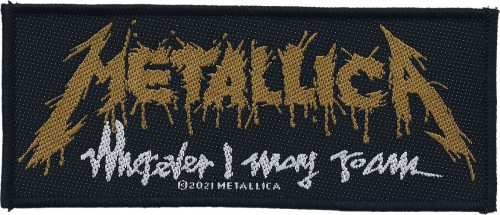 Metallica Wherever I May Roam nášivka černá/bílá/žlutá