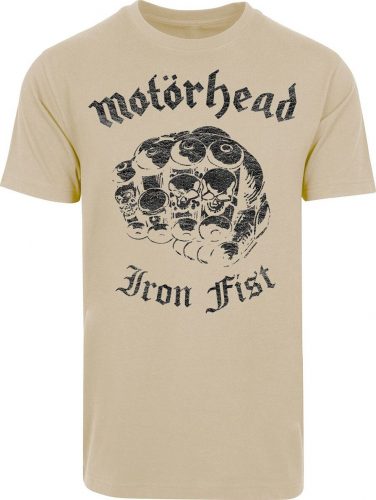Motörhead Iron Fist Tričko písková