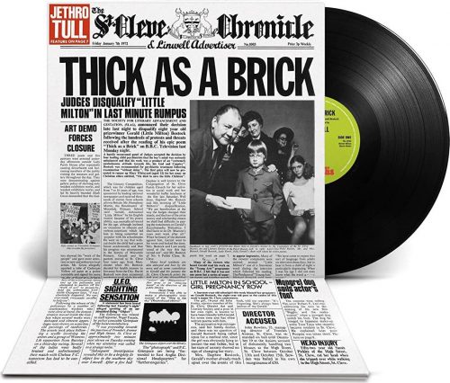Jethro Tull Thick as a brick LP standard
