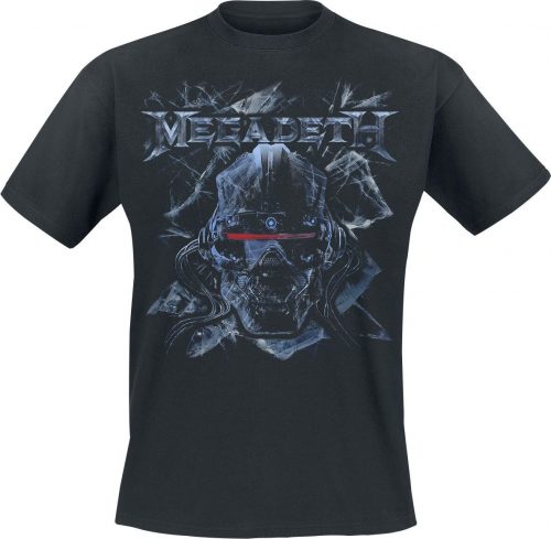 Megadeth Vic Dystopia Tričko černá