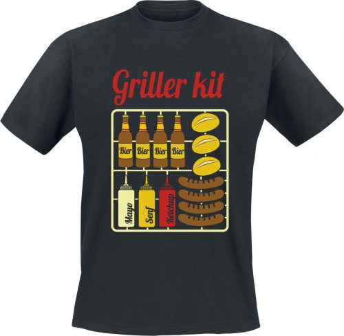 Food Griller Kit Tričko černá