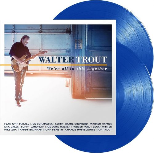 Walter Trout We're all in this together 2-LP modrá