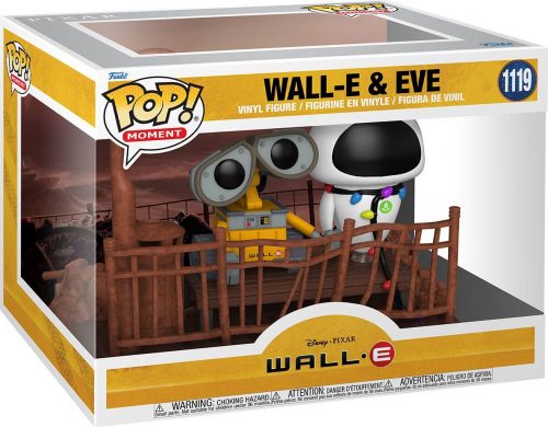 Wall-E Vinylová figurka č.1119 Wall-E & Eve (Movie Moment) Sberatelská postava standard