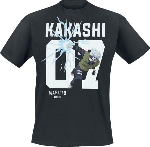 Naruto Kakashi Tričko černá