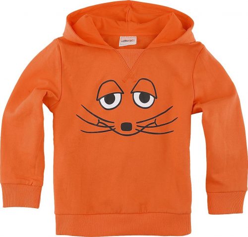 Die Sendung mit der Maus Kids - Mouse detská mikina s kapucí oranžová