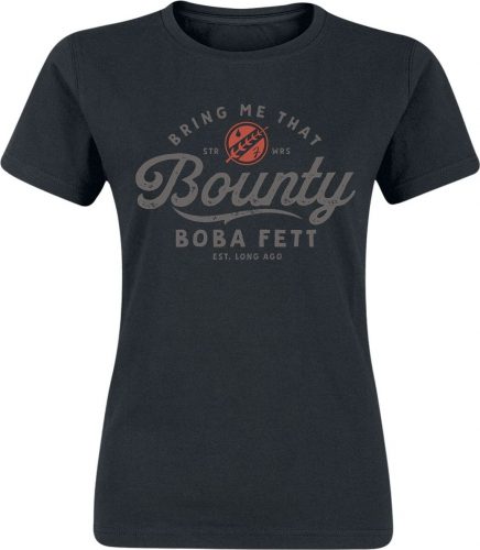 Star Wars The Book Of Boba Fett - Bring Me That Bounty Dámské tričko černá