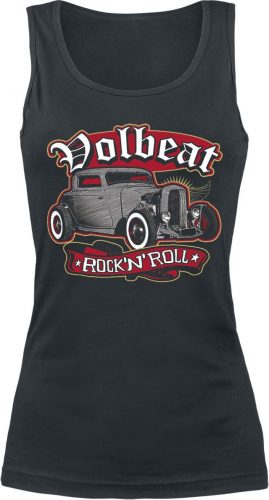 Volbeat Rock'N'Roll Dámský top černá