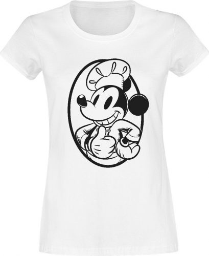 Mickey & Minnie Mouse Chef Mickey Dámské tričko bílá