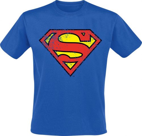 Superman Crest Tričko modrá