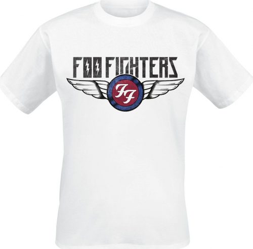 Foo Fighters Flash Wings Tričko bílá