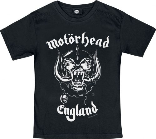 Motörhead Metal-Kids - England Kids detské tricko černá
