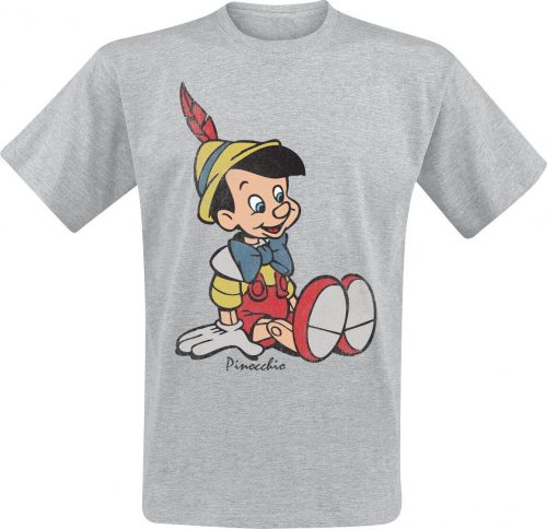 Pinocchio Classic Tričko šedá