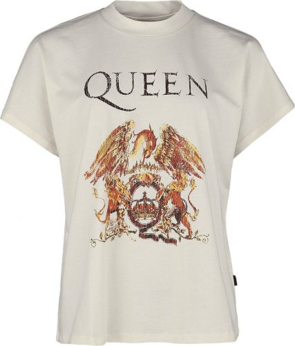 Queen Crest Dámské tričko šedobílá