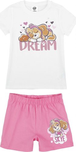 Paw Patrol Dream Dětská pyžama bílá/ružová