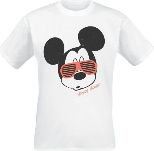 Mickey & Minnie Mouse Sluneční brýle Tričko bílá