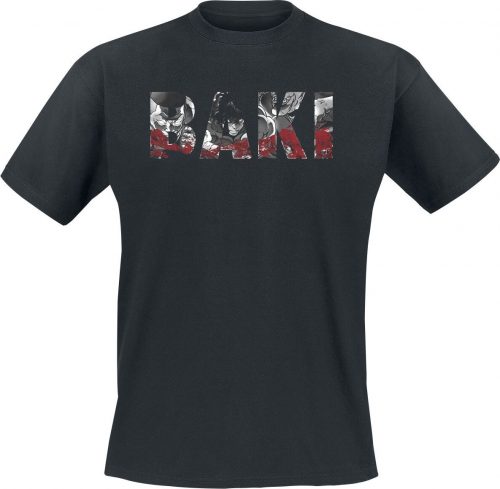 Baki S1 Montage Logo Tričko černá
