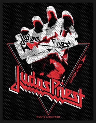 Judas Priest British Steel Vintage nášivka vícebarevný