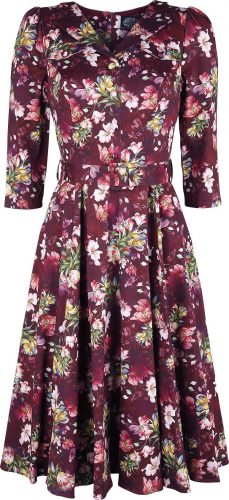 H&R London Šaty Jora s kolovou sukní Šaty vícebarevný