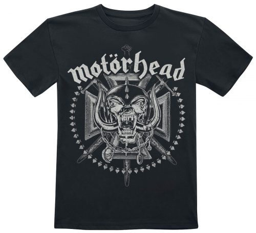Motörhead Kids - Iron Cross detské tricko černá