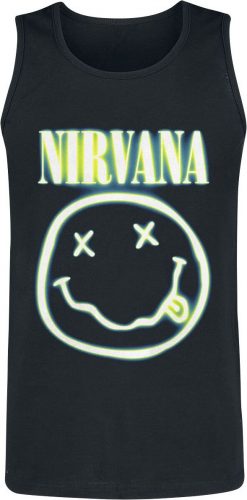 Nirvana Neon Logo Tank top černá