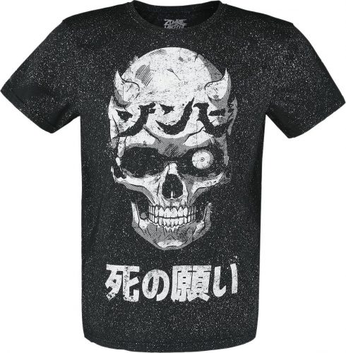 Zombie Makeout Club Demon Skull Tričko černá
