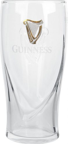 Guinness Embossed pivní sklenice standard