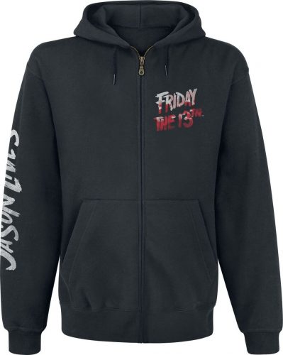 Friday The 13th Jason Lives! Mikina s kapucí na zip černá
