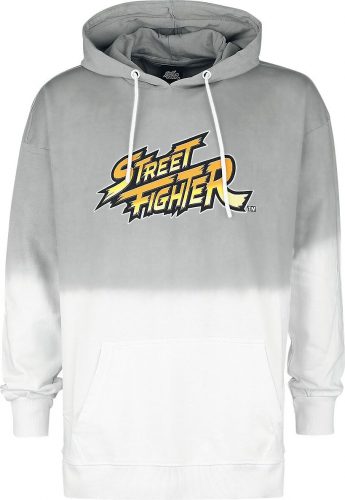 Street Fighter Logo Mikina s kapucí vícebarevný