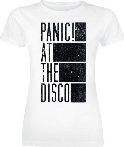 Panic! At The Disco Block Text Dámské tričko bílá
