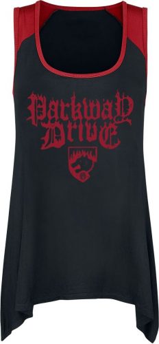 Parkway Drive Viva The Underdogs Šaty cerná/cervená