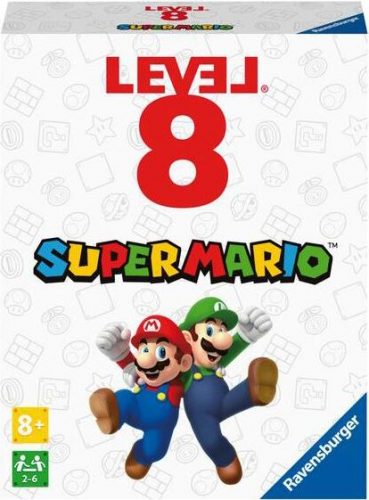 Super Mario Level 8 Stolní hra vícebarevný