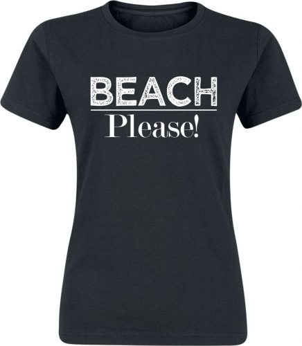 Beach Please Dámské tričko černá
