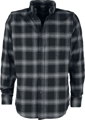 Black Premium by EMP Checkshirt Košile cerná/bílá